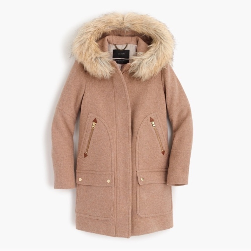 J. Crew Chateau Stadium Cloth Parka
